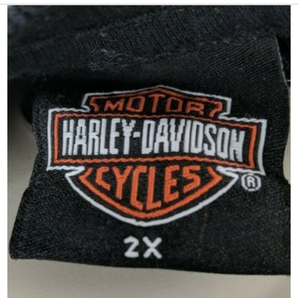 03 Harley Davidson Eagle Big Moose Portland Shirt - Picture 4 of 6